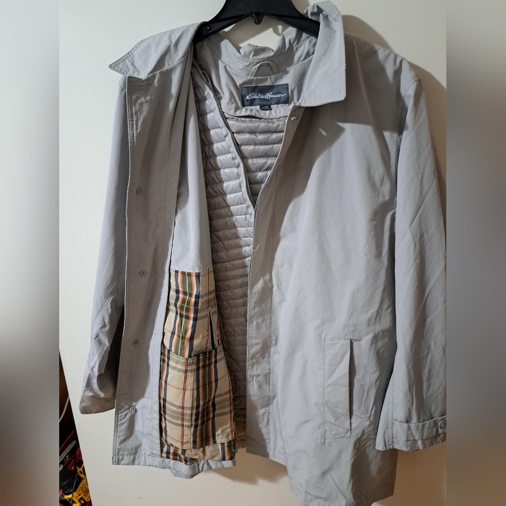 New Eddie Bauer 3XL Business Casual Men's 3 Seasons Coat